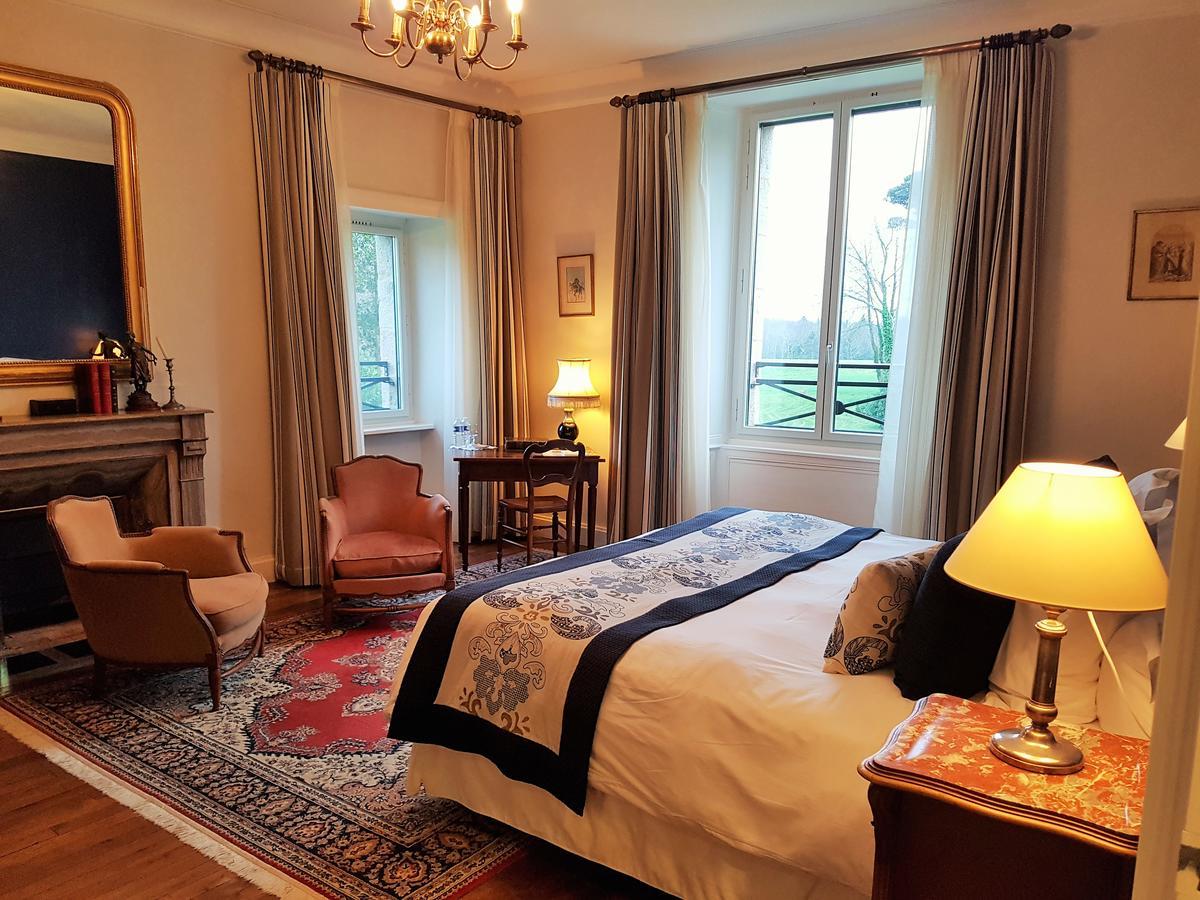 Manoir De Kergrec'H Hotel Plougrescant Bagian luar foto