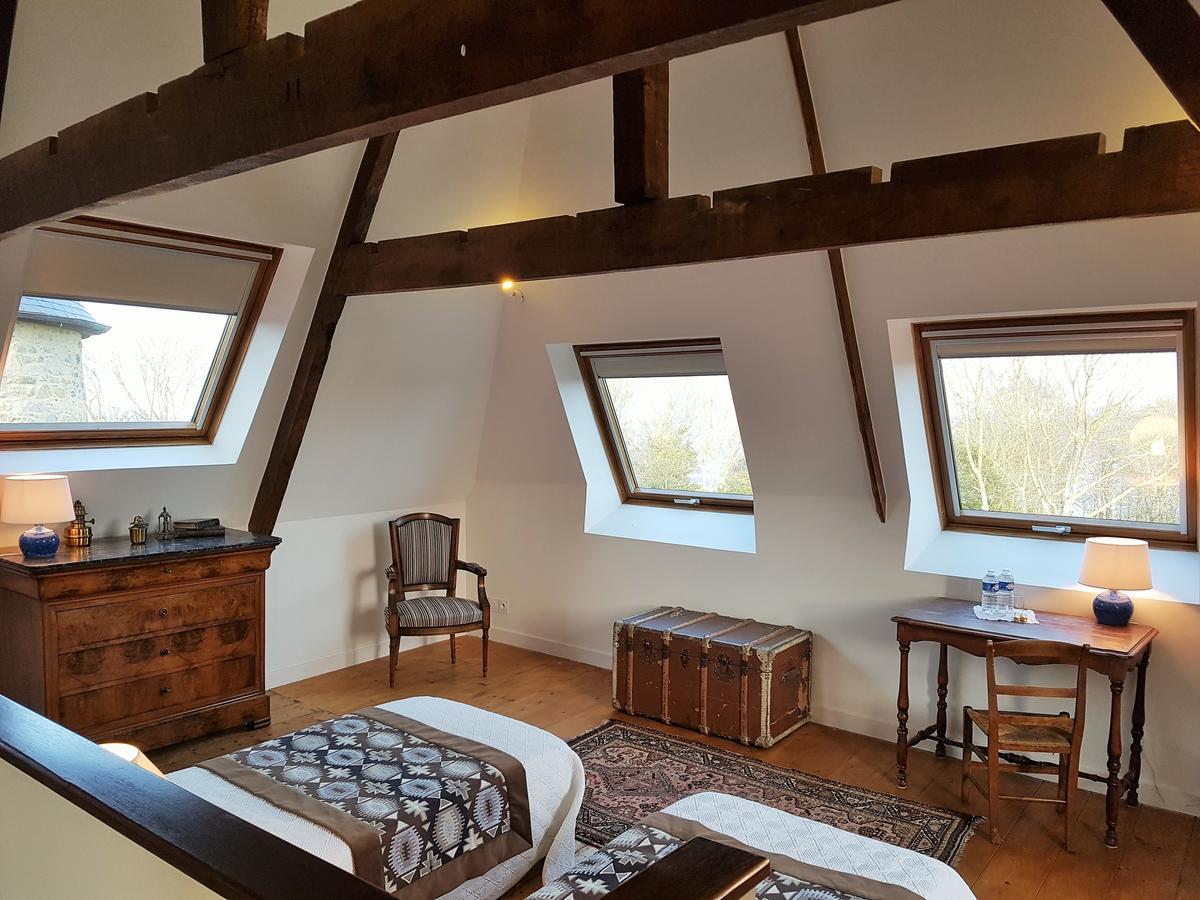 Manoir De Kergrec'H Hotel Plougrescant Bagian luar foto